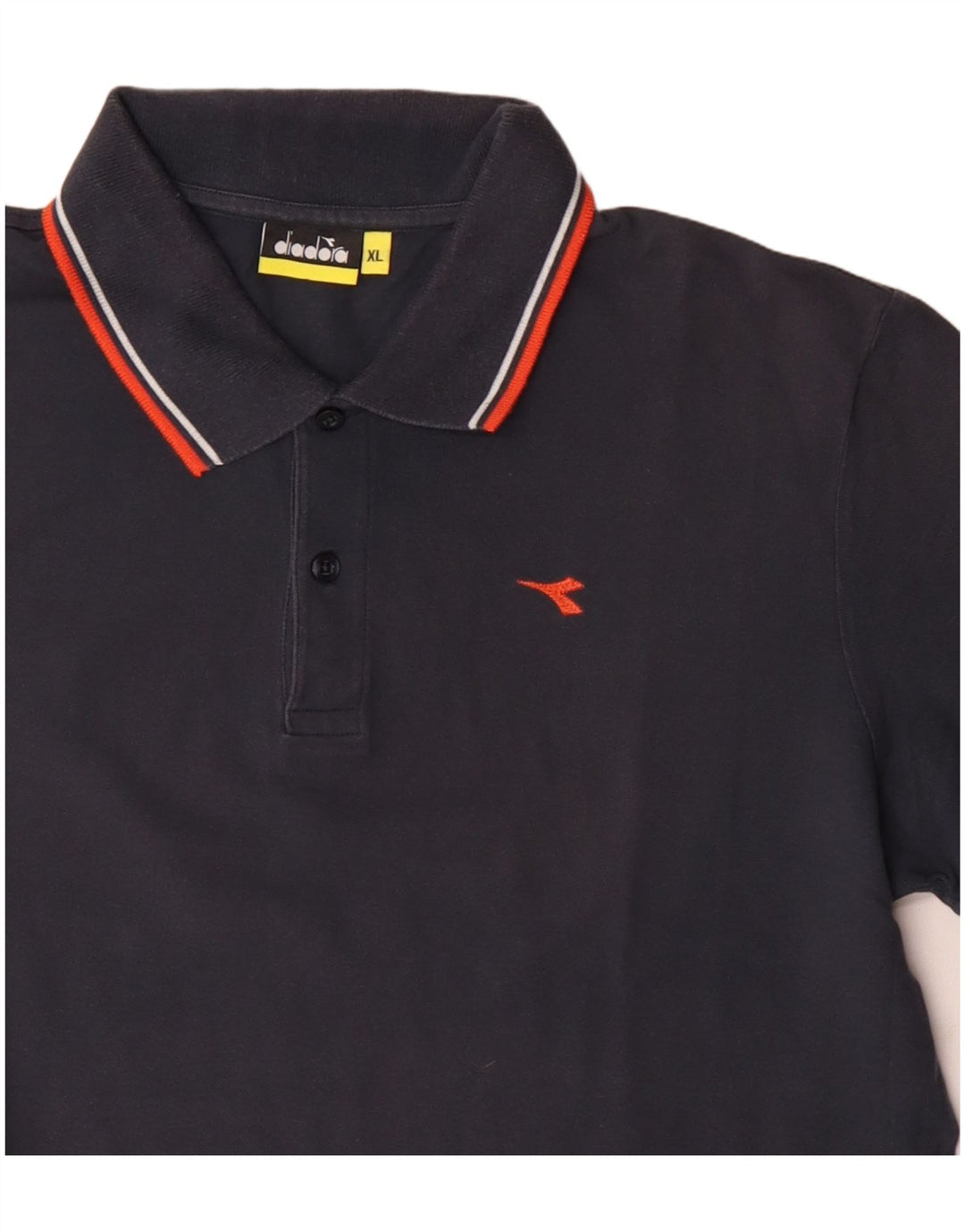 Polo DIADORA Uomo XL Blu Navy Cotone
