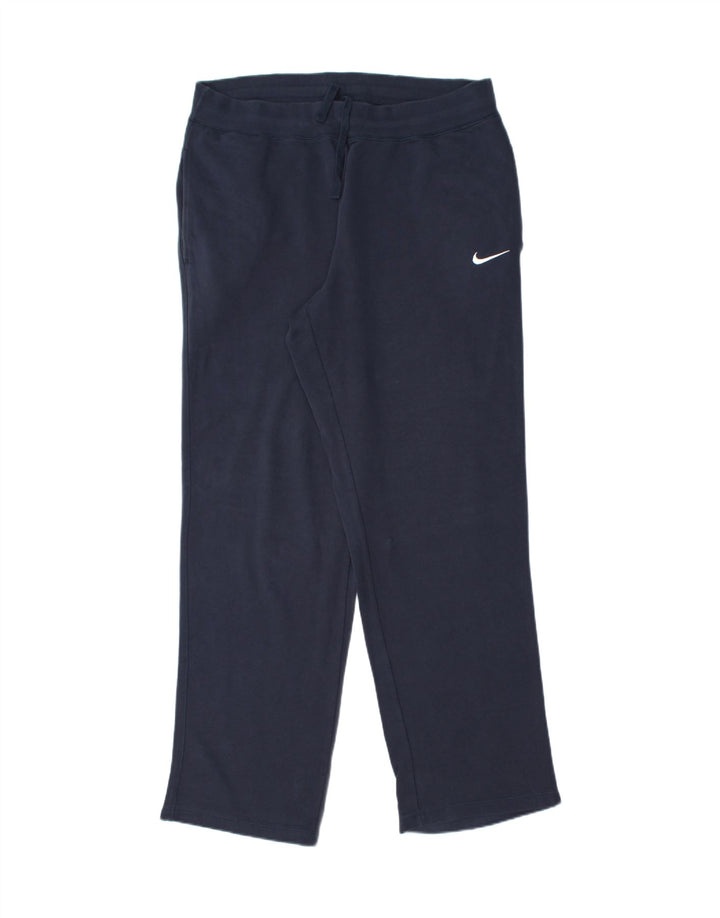 Pantaloni della tuta da donna Nike Large in cotone blu navy