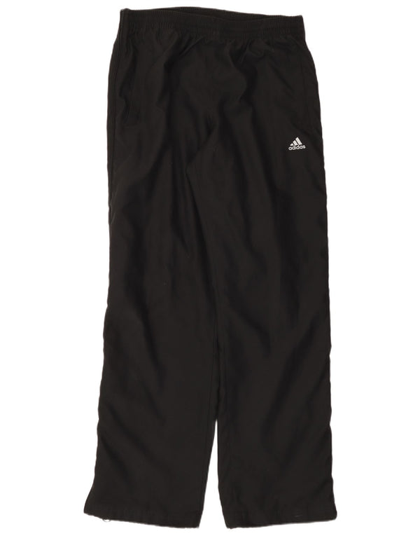 Adidas Mens Climalite Tracksuit Trousers Medium Black Polyester