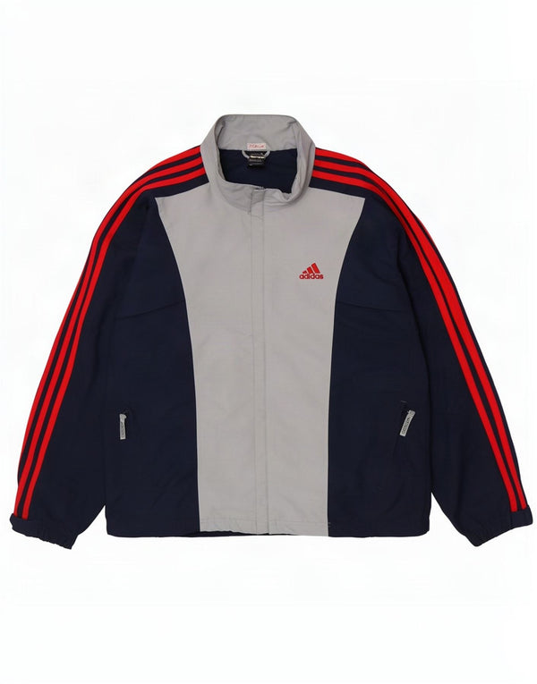 Giacca da tuta da uomo Adidas Germania UK 44/46 Large Blu Navy