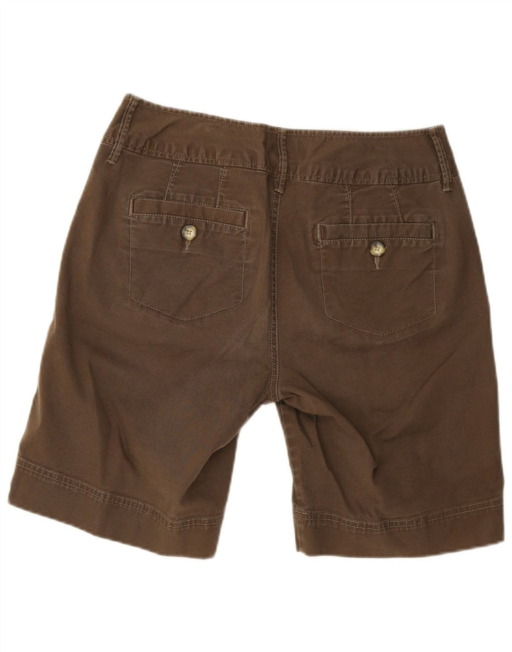Pantaloncini chino da donna Blakely Fit EDDIE BAUER US 6 medi W30 cotone marrone