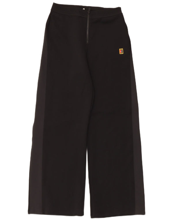 Pantaloni da tuta Nike Dri Fit a gamba larga da donna UK 14 medio nero