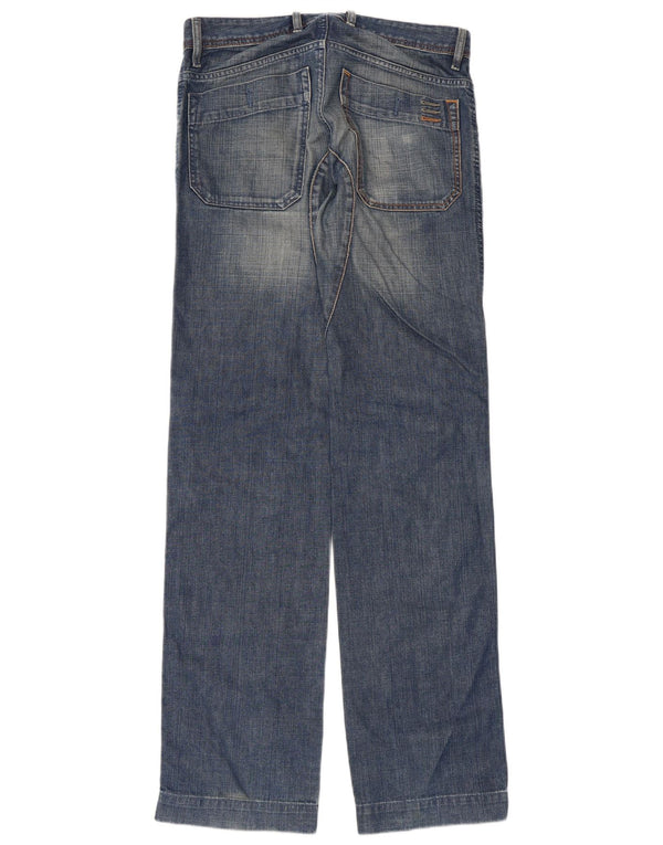 Jeans dritti da uomo Diesel W29 L35 cotone blu