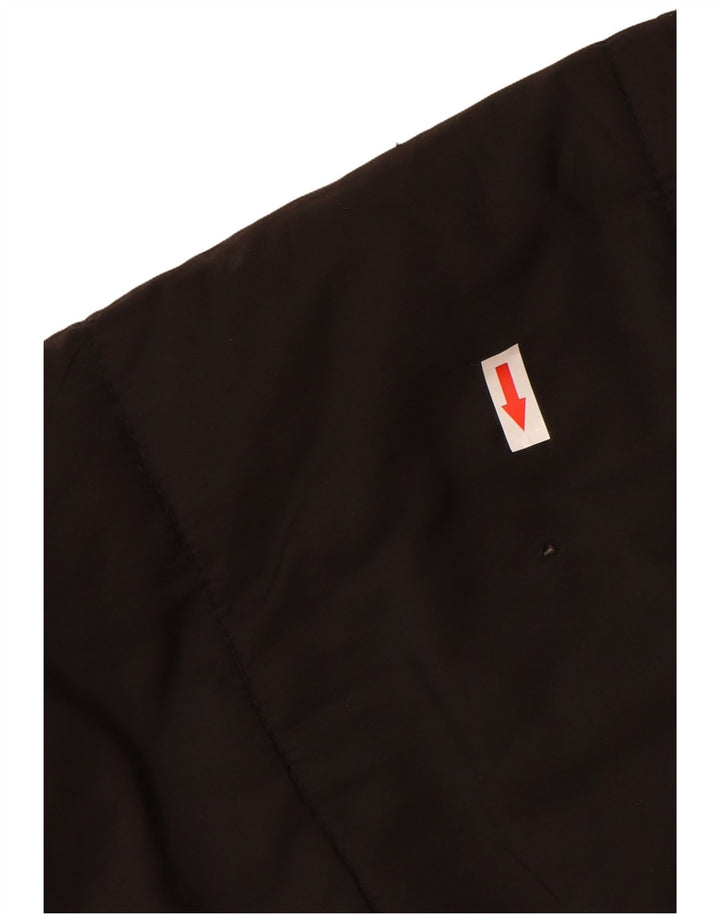 Giacca imbottita oversize da donna Zara UK 10 piccola in poliestere nero