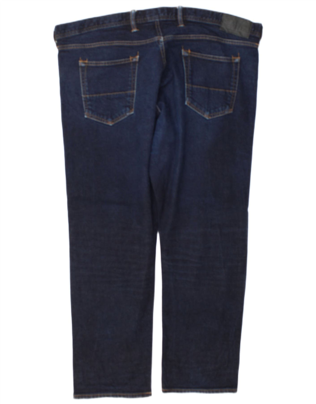 Jeans dritti da uomo Marks & Spencer W42 L29 cotone blu navy