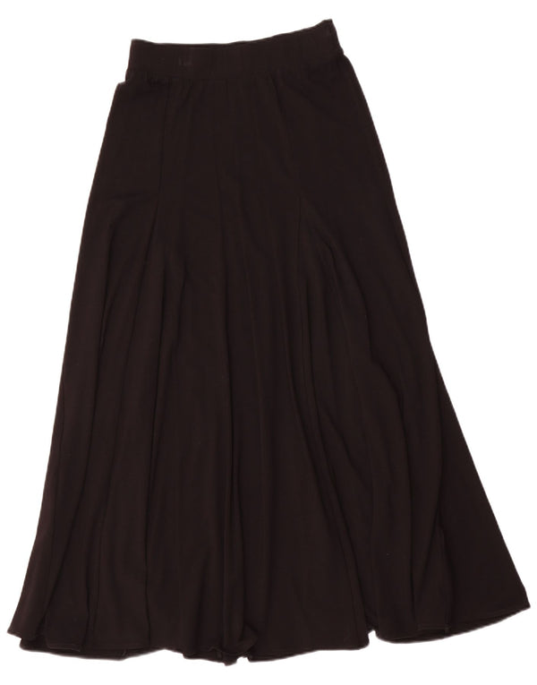 Gonna lunga da donna a vita alta MINT VELVET UK 8 piccola W26 viscosa nera