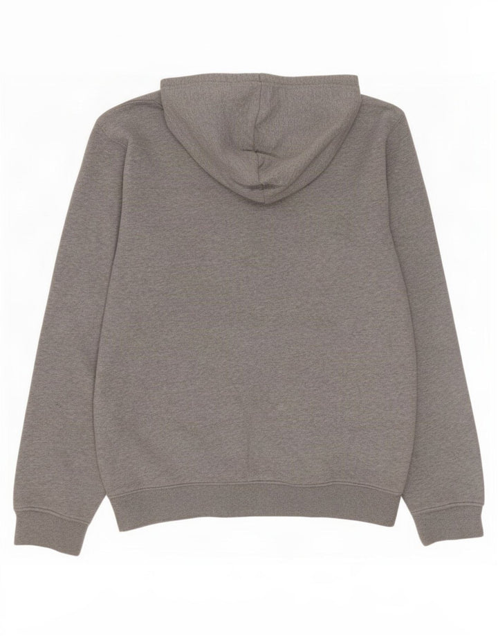 Felpa con cappuccio da uomo Adidas piccola grigia screziata