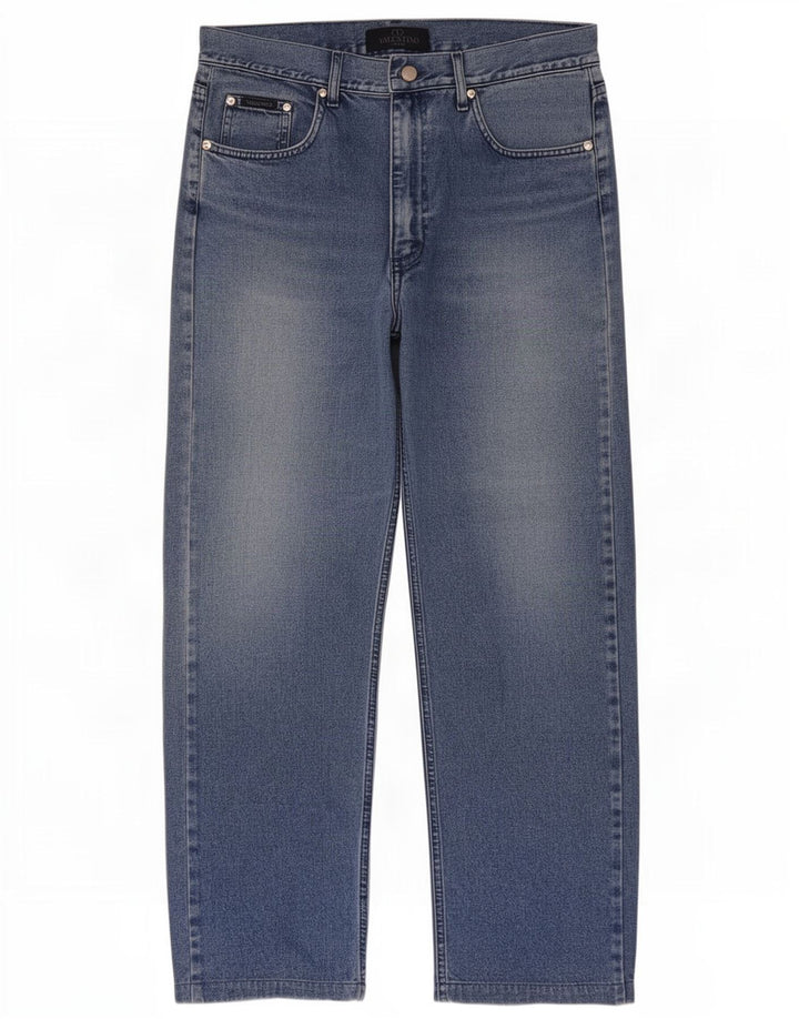 Valentino Jeans dritti da uomo W34 L29 Blu