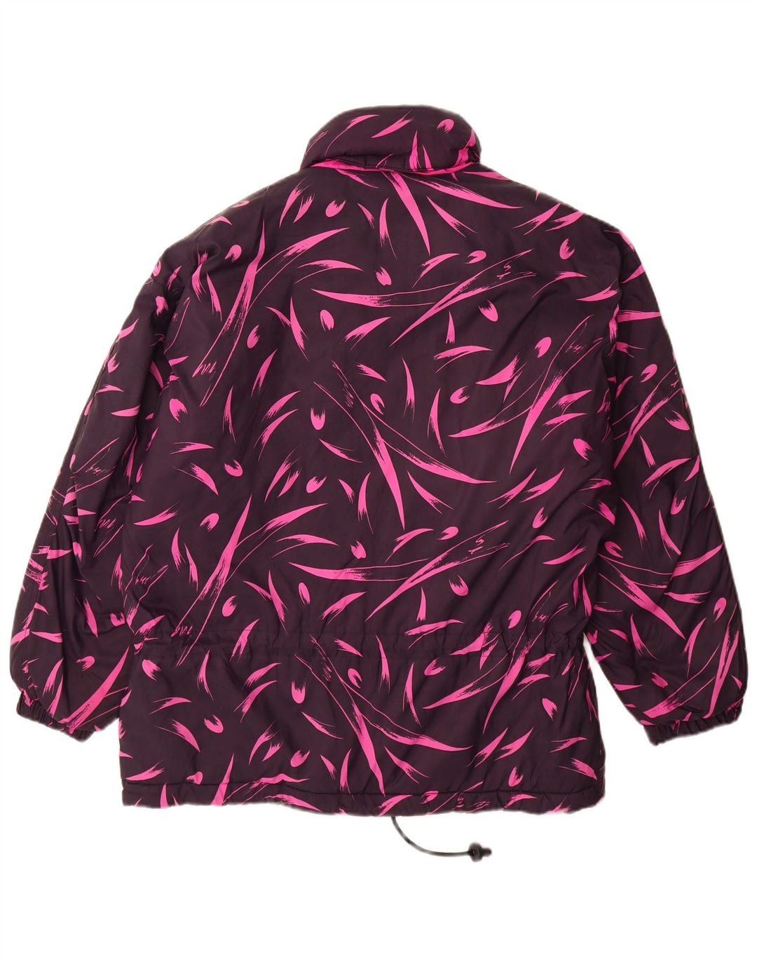 Giacca a vento oversize da donna Diadora UK 14 Viola medio floreale