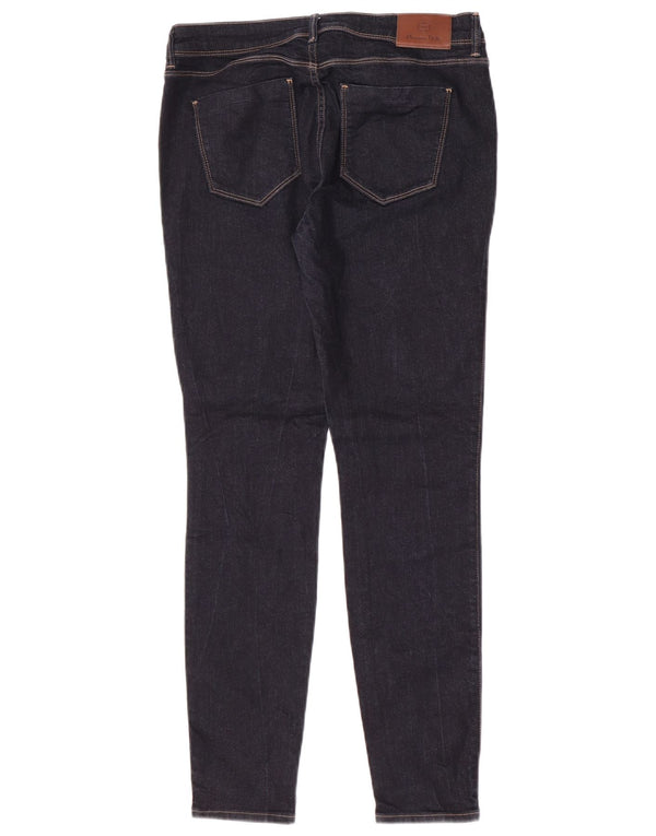 Jeans skinny da donna a vita media Massimo Dutti EU 40 Medium W30 L29 Blu navy