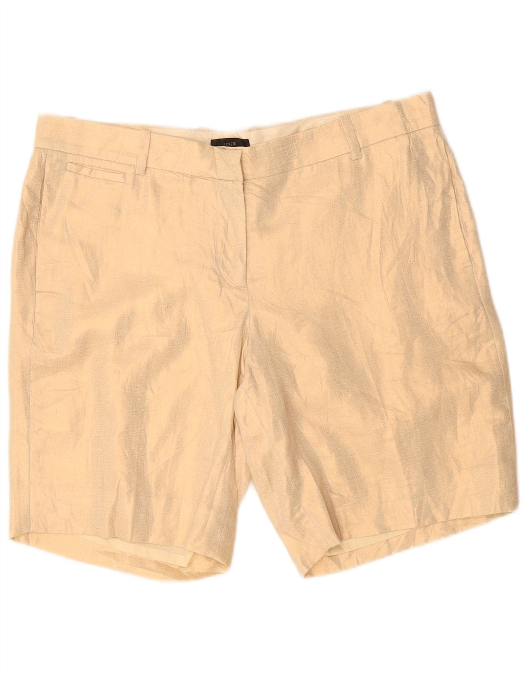 Pantaloncini chino da donna J. CREW US 8 medi W34 Lino beige