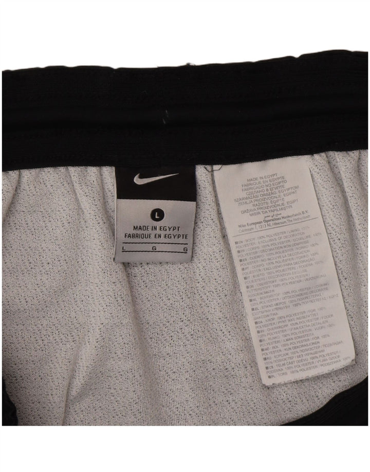 Pantaloncini sportivi da uomo NIKE grandi neri in poliestere