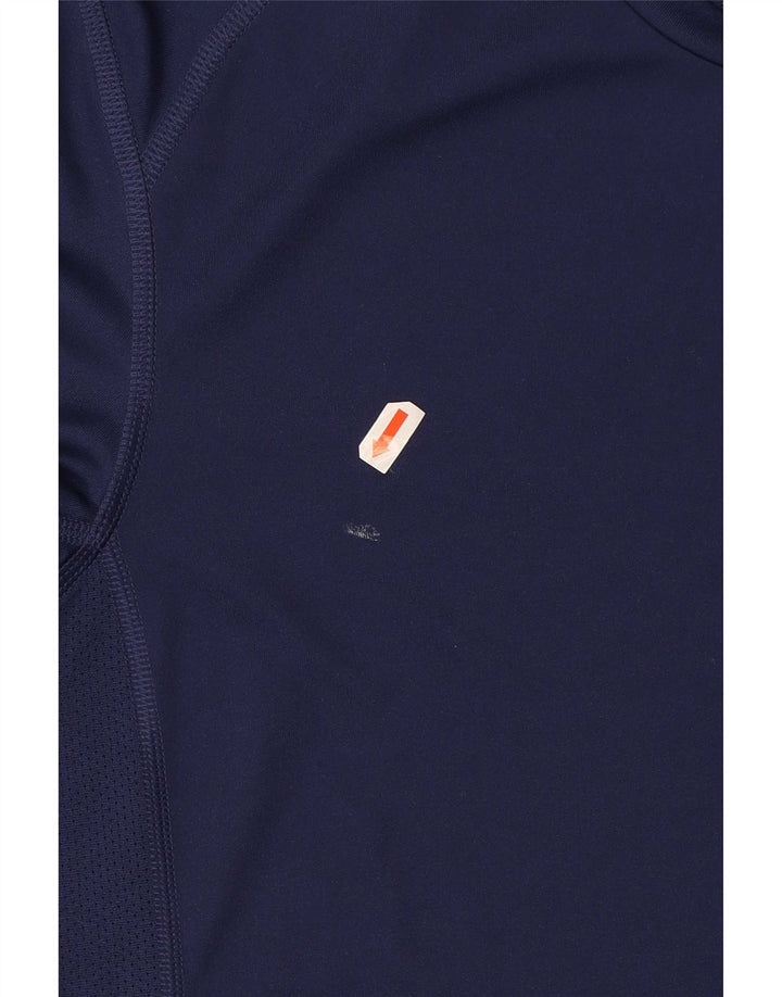 T-shirt Nike Dri Fit da uomo, media, blu navy