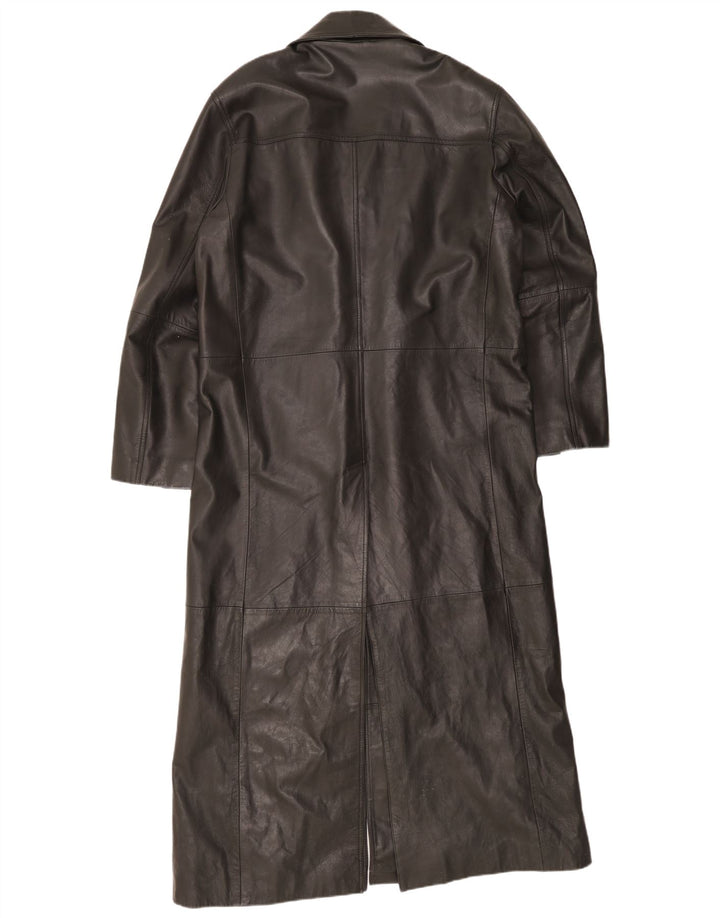 Cappotto in pelle da uomo Pantera UK 46 3XL Pelle nera