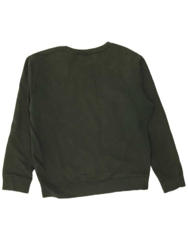 Timberland Felpa grafica da uomo Maglione grande cotone verde
