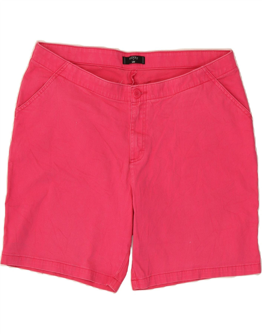 LEE Womens Riders Denim Shorts US 10 Large W40  Pink Cotton Vintage Lee and Second-Hand Lee from Messina Hembry 