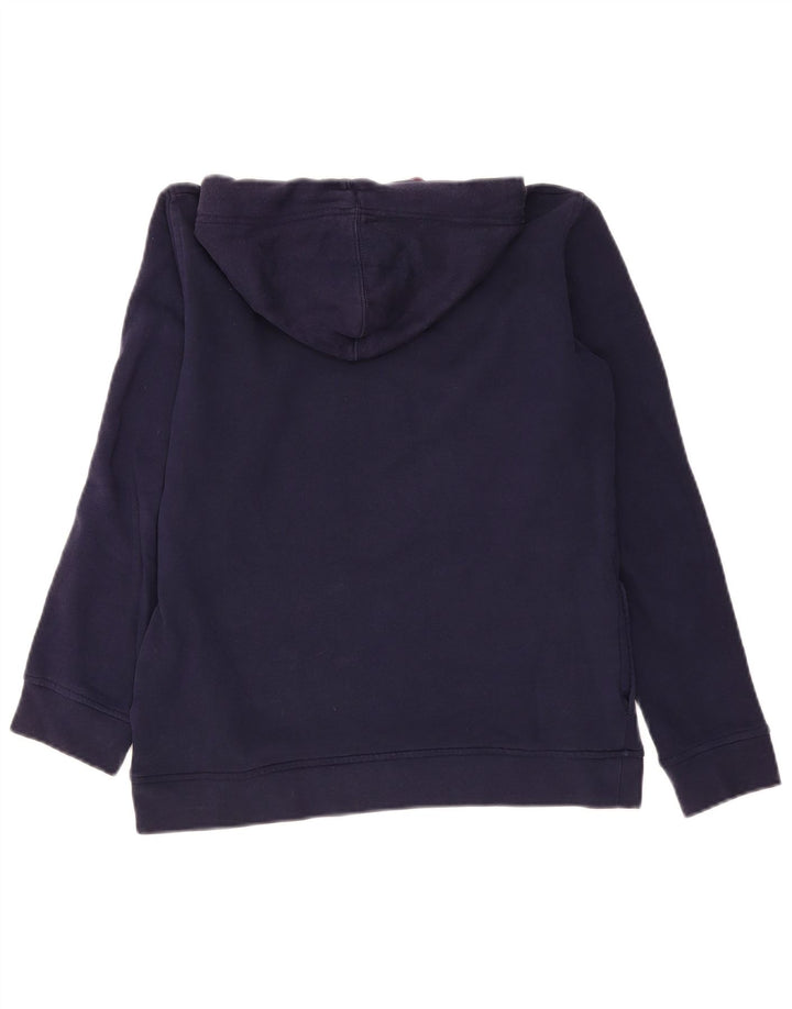 Maglione con cappuccio grafico da donna Kappa UK 14 medio blu navy