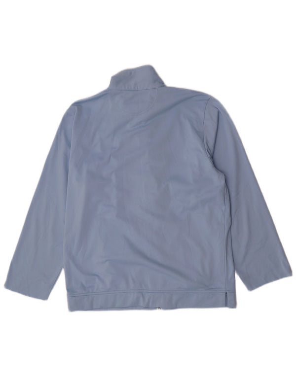 Giacca da ginnastica da uomo Champion piccola in poliestere blu