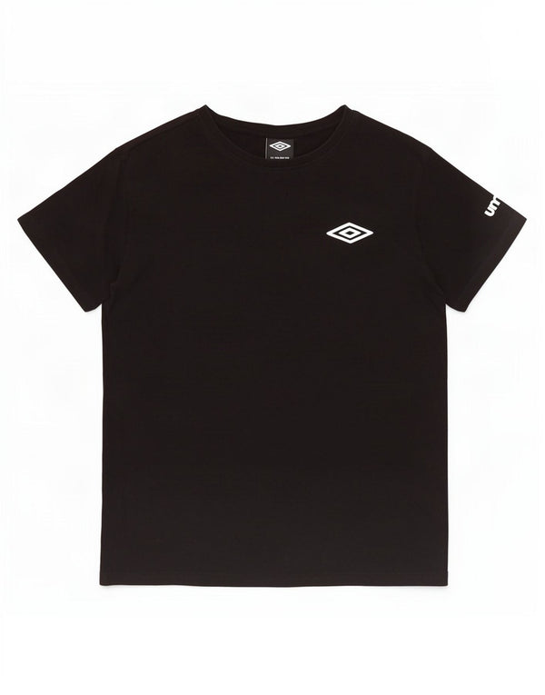 T-shirt da donna Umbro Top UK 16 grande cotone nero