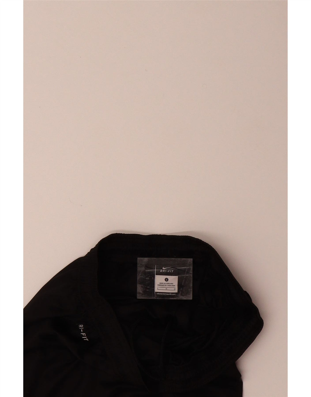 NIKE Womens Dri Fit Sport Shorts UK 14 Large  Black Polyester Vintage Nike and Second-Hand Nike from Messina Hembry 