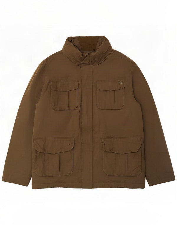 Crew Clothing Giacca multiuso da uomo UK 46 3XL Poliestere kaki