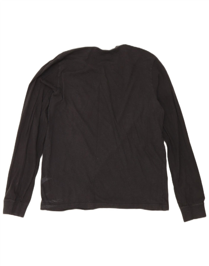 Maglia Nike da uomo a maniche lunghe, media, nera