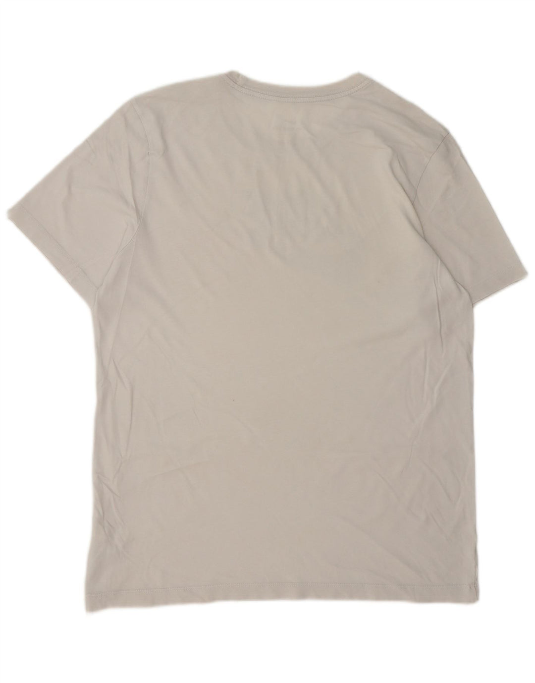 NIKE Mens Graphic T-Shirt Top Large White Cotton