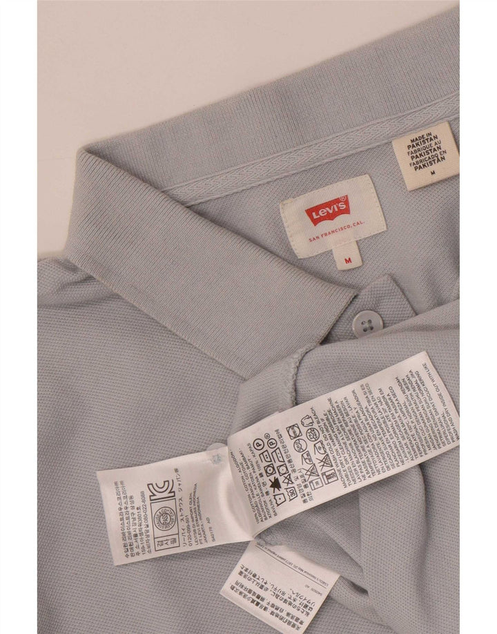 Polo Levi's da uomo in cotone blu medio