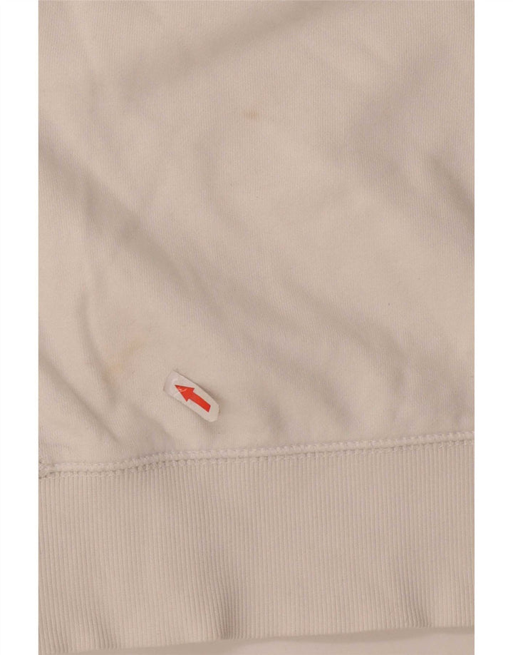 Felpa da uomo Calvin Klein Jeans Maglione cotone bianco medio