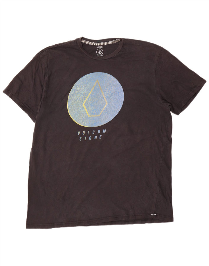 T-shirt grafica da uomo Volcom Modern Fit XL nera