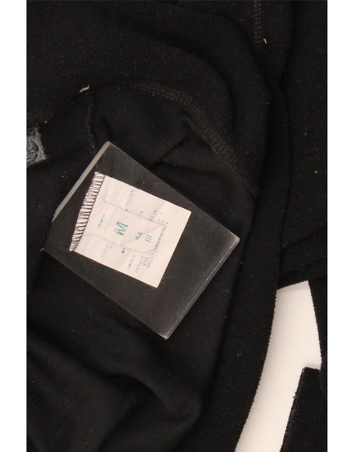 Giacca in pile da donna SERGIO TACCHINI UK 12 Medium Nero Poliestere