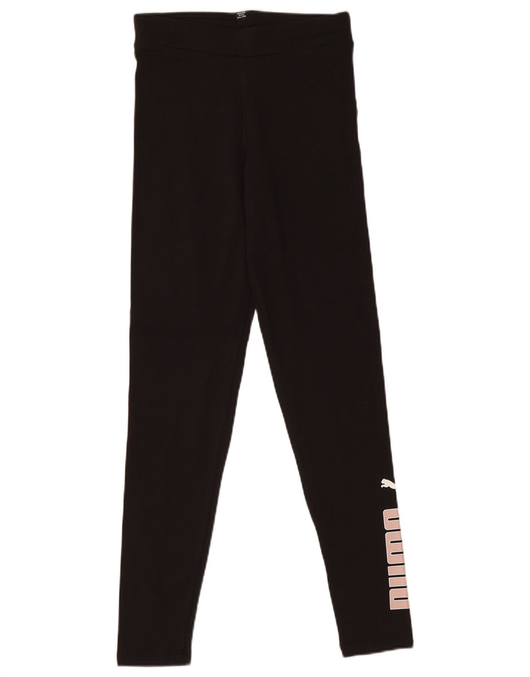 Leggings grafici PUMA per ragazze 13-14 anni in cotone nero