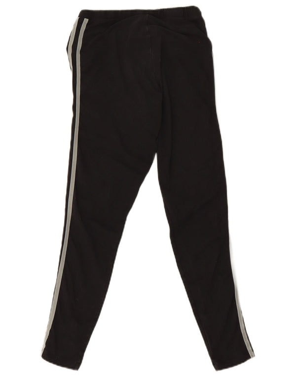 Pantaloni della tuta da donna Adidas UK 10 Small Black Cotton Sports