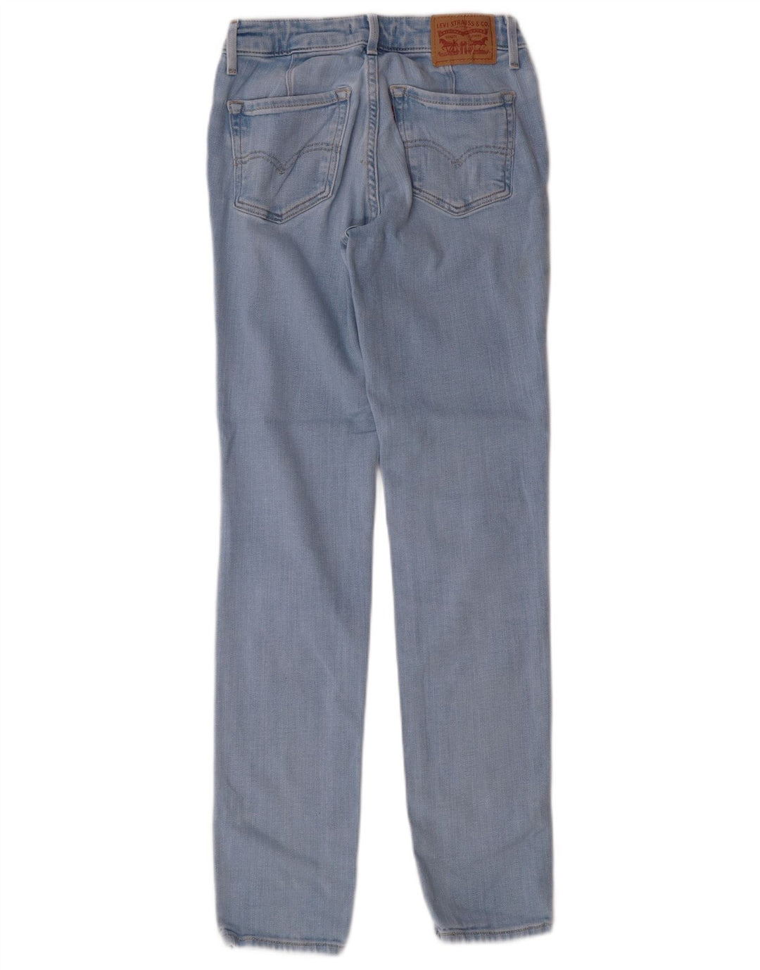 LEVI'S Womens 712 Slim Jeans W25 L29 Blue Cotton