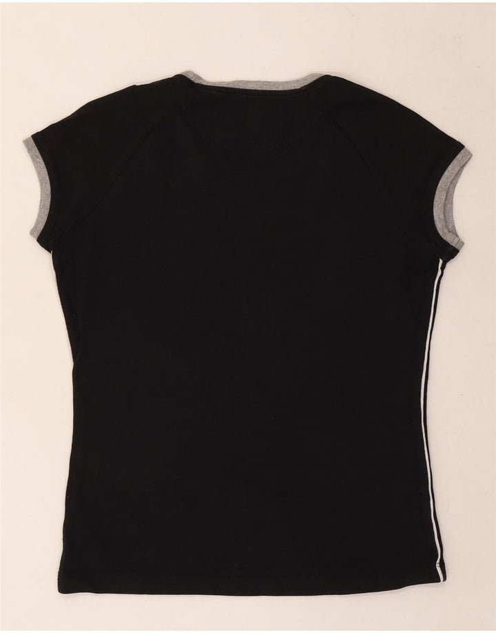 T-shirt grafica Champion da donna Heritage Classics UK 10 piccola nera