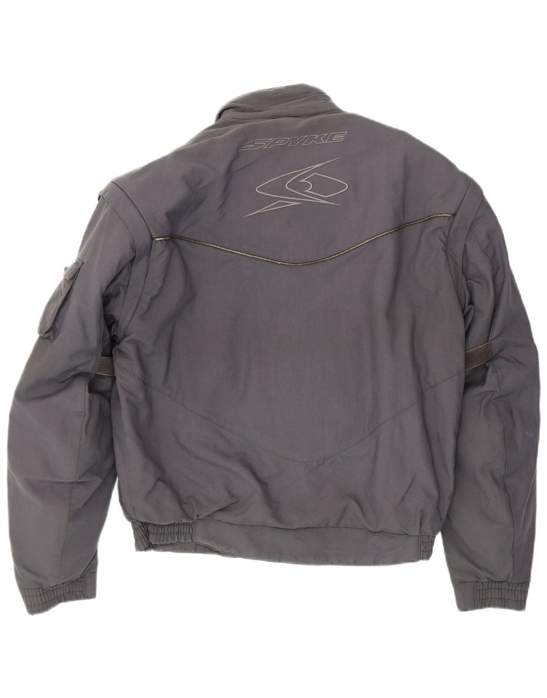 Giacca da pilota da uomo Spyke UK 40 Large in poliestere grigio