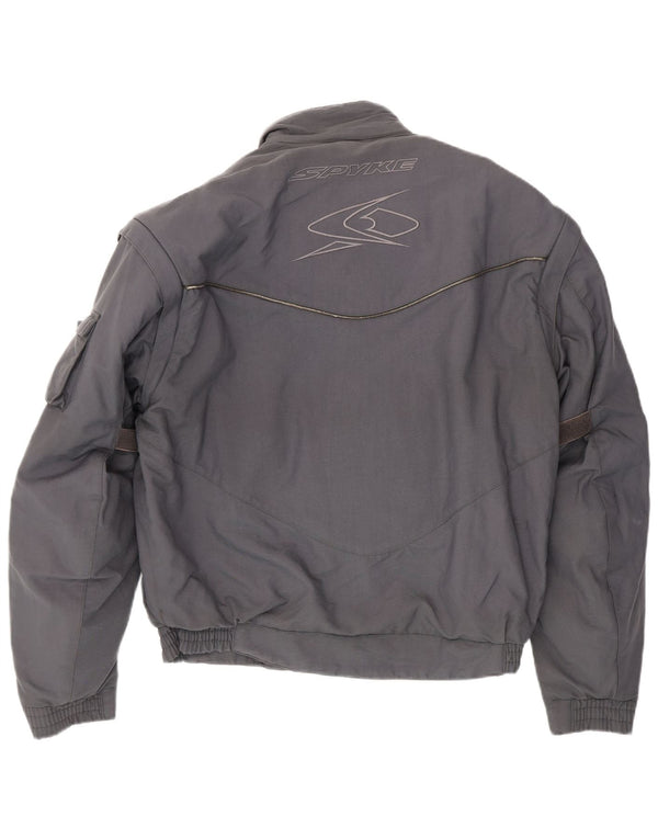 Giacca da pilota da uomo Spyke UK 40 Large in poliestere grigio