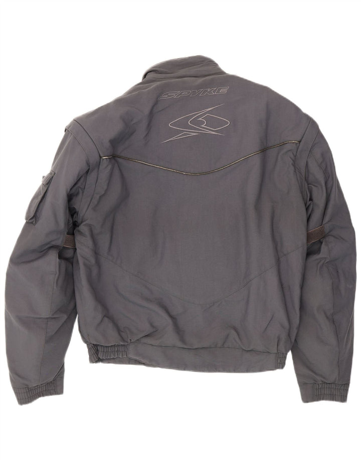 Giacca da pilota da uomo Spyke UK 40 Large in poliestere grigio