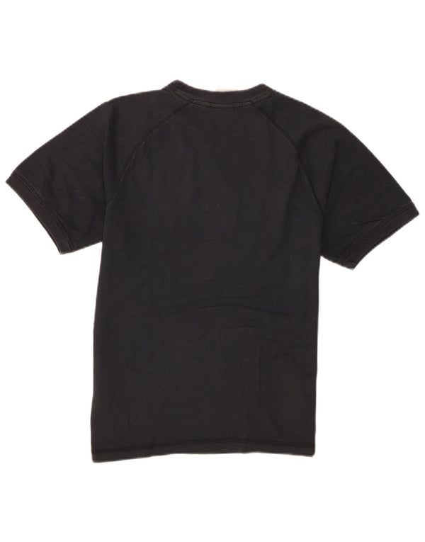T-shirt grafica da ragazzo Nike Top 10-11 anni cotone medio blu navy