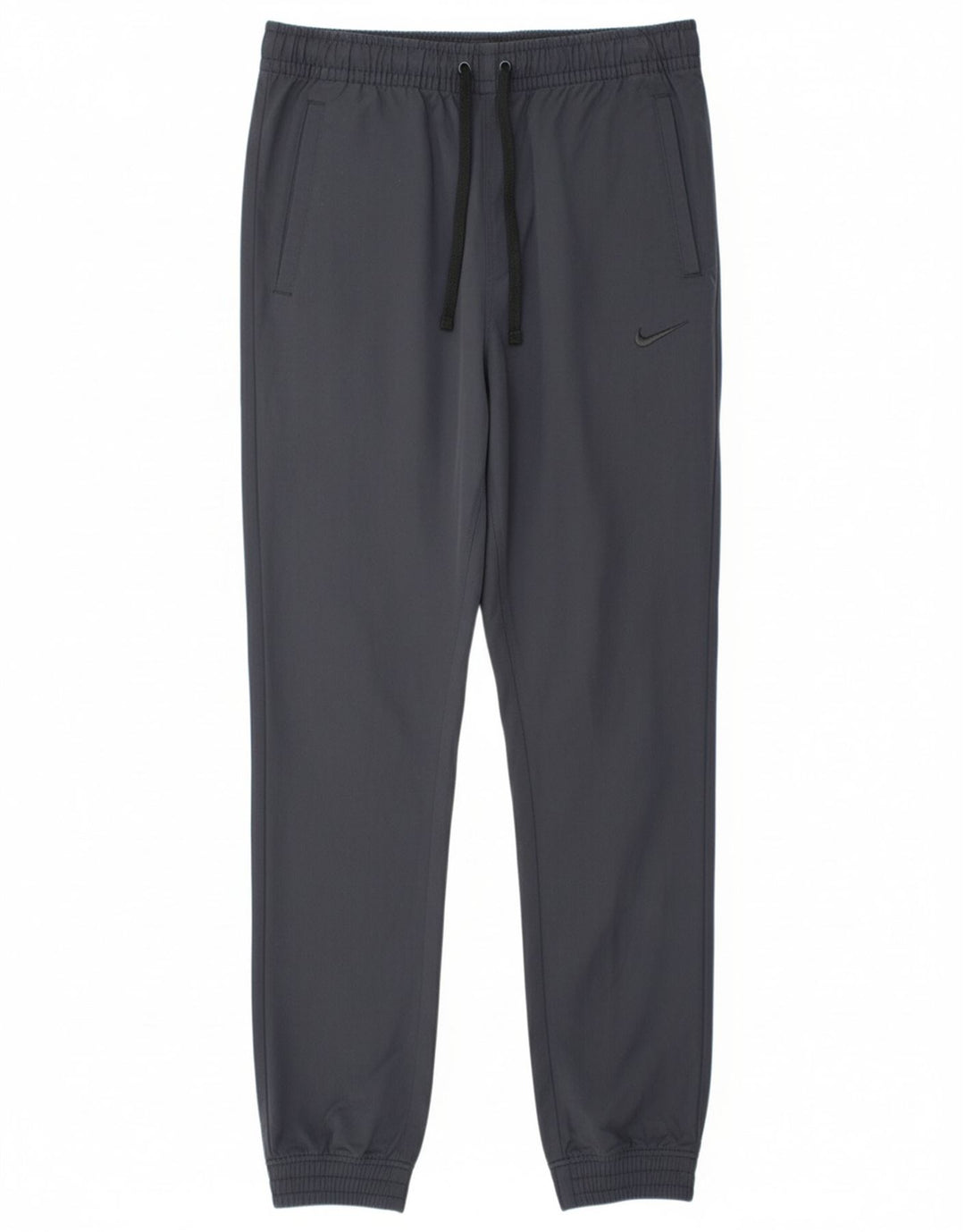 NIKE Mens Tracksuit Trousers Joggers Medium Navy Blue Cotton