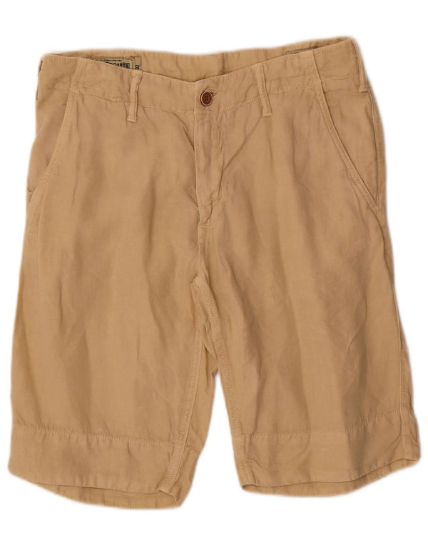 Pantaloncini chino da uomo Marlboro Classics W32 cotone beige medio