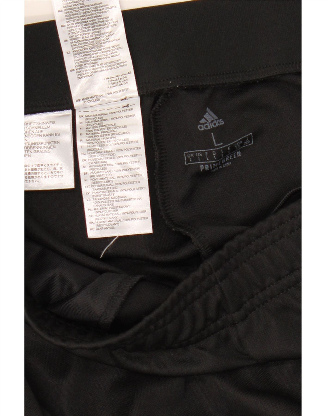 Pantaloni da tuta Adidas Aeroready da uomo grandi in poliestere nero