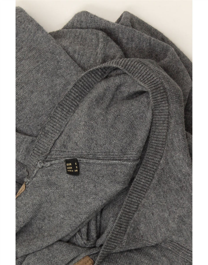 MASSIMO DUTTI Mens Boat Neck Jumper Sweater Small Grey Vintage Massimo Dutti and Second-Hand Massimo Dutti from Messina Hembry 