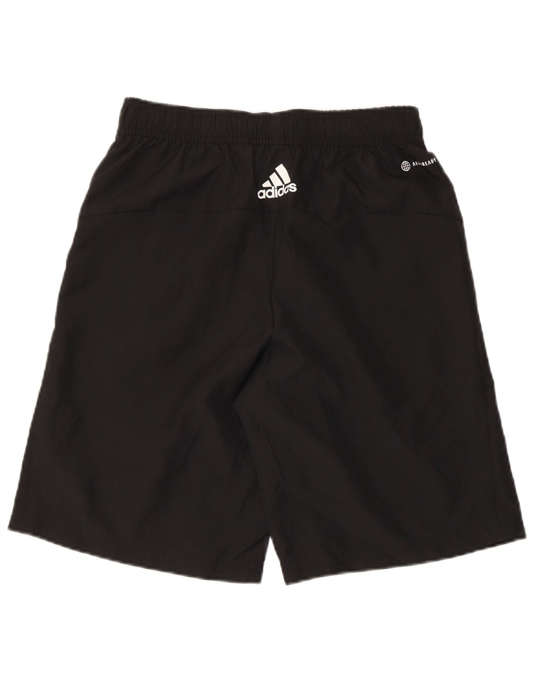 Pantaloncini sportivi Adidas Aeroready Graphic da uomo piccoli in poliestere nero