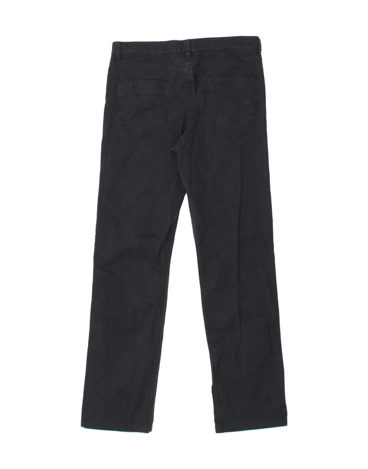 DACK'S Womens Straight Casual Trousers IT 44 Medium W30 L30  Navy Blue Vintage Dack's and Second-Hand Dack's from Messina Hembry 