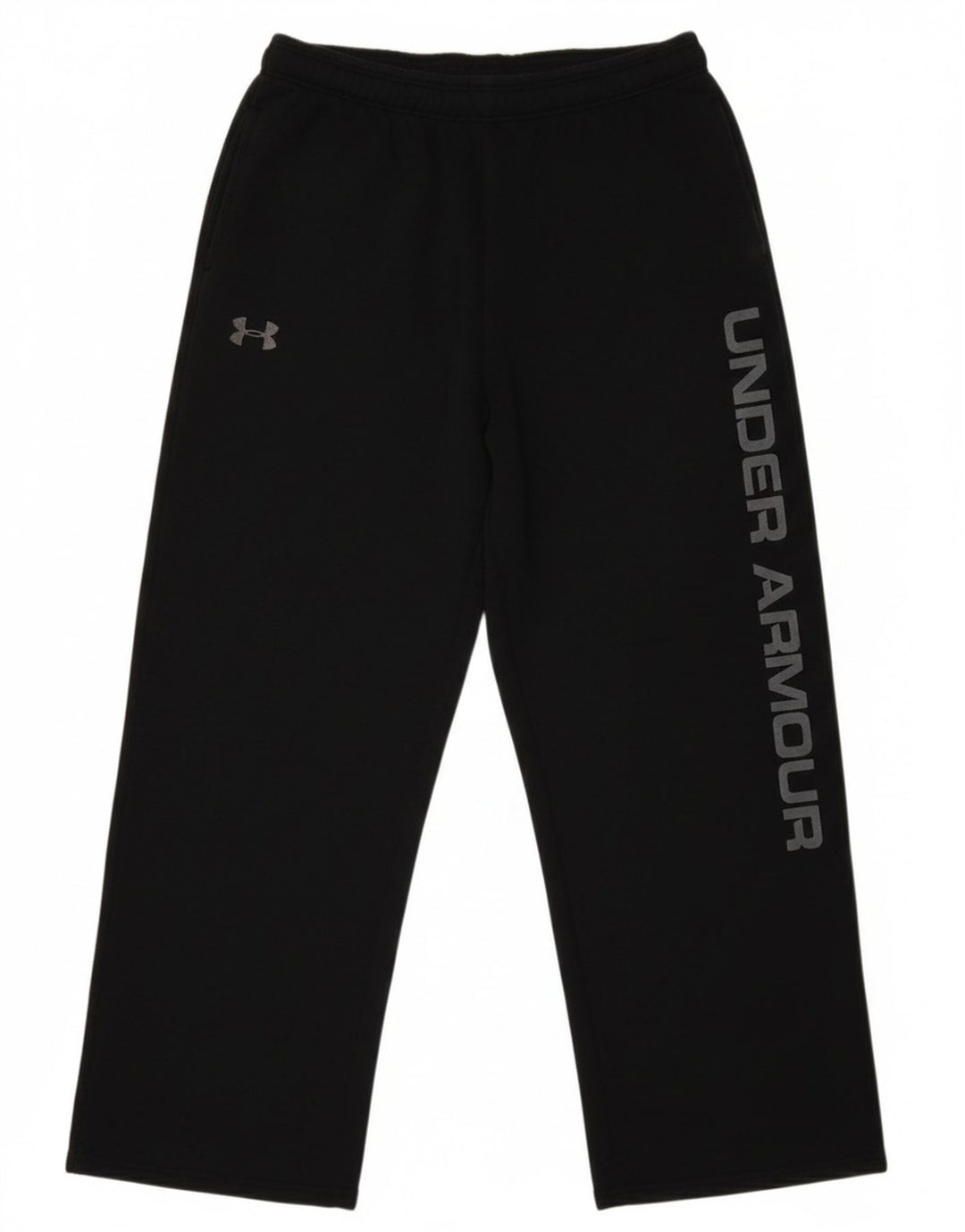 Pantaloni da tuta con grafica da ragazzo Under Armour 11-12 anni Large neri