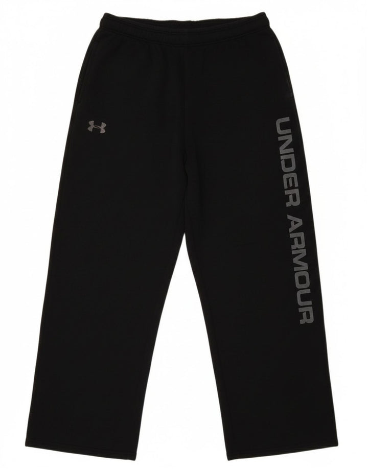 Pantaloni da tuta con grafica da ragazzo Under Armour 11-12 anni Large neri