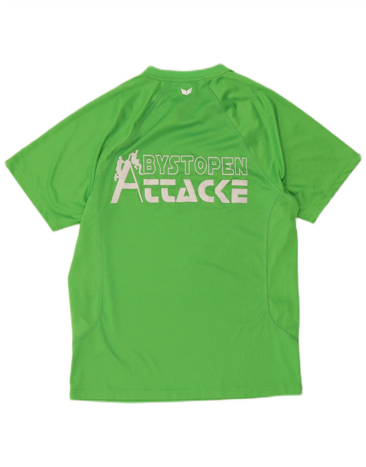 T-shirt grafica da uomo Erima Top in poliestere verde medio