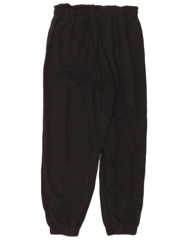 Pantaloni da jogging larghi da donna Zara XL W32 L26 neri