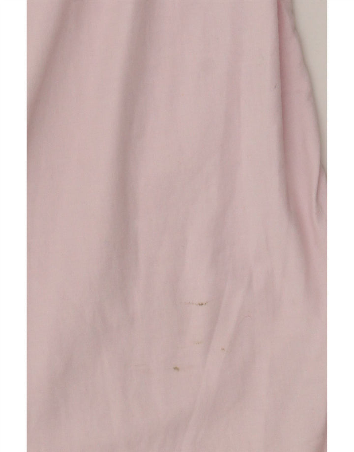 Camicia a maniche corte da uomo French Connection XS in cotone rosa
